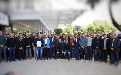 LA MARCHA DE LOS INTENDENTES AL MINISTERIO DE CAPITAL HUMANO