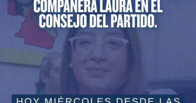 Falleció Laura Chamorro, despediremos sus restos en el consejo del partido