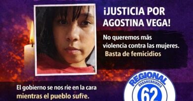 Ni Una Menos – Justicia por Agostina Vega