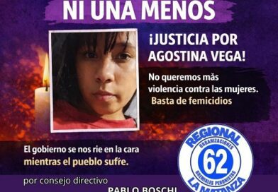 Ni Una Menos – Justicia por Agostina Vega