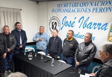 LEDESMA EN EL ACTO DE NORMALIZACIÓN DE LAS 62 ORGANIZACIONES PERONISTAS DE ESTEBAN ECHEVERRÍA, EZEIZA Y CAÑUELAS