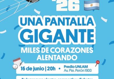 LLEGA EL FAN FEST A LA MATANZA: PARA ALENTAR JUNTOS A LA SELECCIÓN ARGENTINA