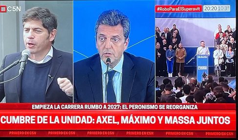 REUNIÓN CUMBRE DEL PERONISMO