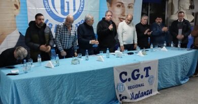 NUEVO PLENARIO DE LA CGT DE LA MATANZA QUE ANUNCIÓ MOVILIZACIONES Y PIDE MAYOR PROTAGONISMO